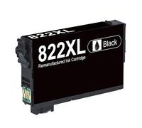 XGdEKA Reemplazo de Cartuchos de Tinta compatibles 822XL para T822X para impresoras WF-3820 WF-4820 WF-4830 WF-4833 WF-4834(822 Black Ink 1PCS)