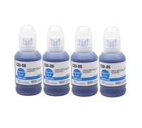 XGdEKA Tinta pigmentada GI86 GI 86 GI-16 GI16 Compatible con Impresora GX3080 GX4080 GX5080 GX6080 GX7080 GX5010 GX6010 GX7010(GI-86 16 4pcs Cyan)