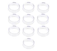 Xgdsnly 10 Piezas Soporte para Bola de Cristal Acrílico Base Expositora Soporte Sólido para Fotografía Decoración Hogar Regalo, Grande
