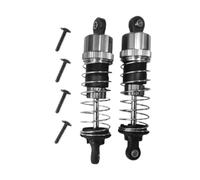 Xgdsnly 2 Amortiguadores Metálicos para Coche RC, Kit de Mejora, Piezas de Repuesto para Uso Prolongado, Adecuados para Modelos 1:16 Y 1:14, para Aficionados