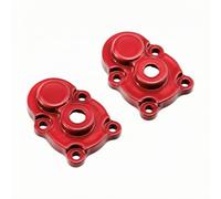 Xgdsnly 2 Piezas Diferencial Metal Estable | Acabado Brillante Liso, Cubierta la Caja Cambios, Preciso, para Molismo Todoterreno, Aficionados Al Control Remoto, Rojo