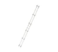 Xgdsnly 2 Piezas Tiras LED Traseras Televisor HL-00320A30-0601S-07 CX32D06-ZC22AG-05 JL.D32061330-006AS-M Substrato Aluminio Compatible para Reparación Sala