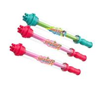 Xgdsnly 3 Piezas Pistola Agua con Tobera Giratoria Jugue Multifunción para Piscina, Playa, Paquete De 3 2 Rosas Y 1 Azul