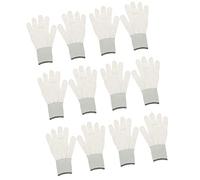 Xgdsnly 6 Pares de Guantes de Algodón Antiestáticos Profesionales para Vinilo en Coches