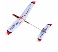 Xgdsnly Accesorio Aeromolismo Lúdico Planeador Juguete Estable Hélice para Estudiantes, Talleres Escolares, P1B-0 Pequeño Patrullero Celeste Versión De Fuselaje Nueva Versión De Fuselaje