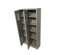 Xgdsnly Armario Escolar en Miniatura con Múltiples Compartimentos, Armario para Casa de Muñecas, Mueble de Almacenamiento, Modelo de Mueble de Simulación CREA, Style B