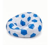 Xgdsnly Asiento Inflable con Forma Pelota Redo Sofá Hinchable Sillón Inflable para Salón, Azul, Sofá De Fútbol Inflable