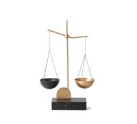 Xgdsnly Báscula corativa corativa Morno Báscula Mesa Artístico Escultura para Oficina, Balanza De Estilo B