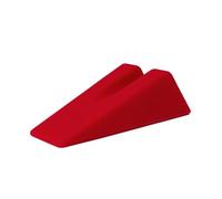 Xgdsnly Bloque Movilización Articular Antislizante Almohadilla Silicona con Muesca Ergonómico Tabla Inclinada Espuma para Kinesioterapia, Rojo