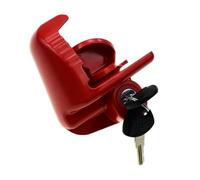 Xgdsnly Bloqueador Enganche Remolque Compacto Bloqueo Enganche Remolque Resistente Cierre para Almacenamiento, Rojo