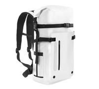 Xgdsnly Bolsa Seca Impermeable Resistente a Desgarros Mochila de Natación Impermeable Correa Ajustable Equipo Al Aire Libre para Rafting, Blanco, Blanco Puro