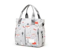 Xgdsnly Bolso Marnidad con Correa Estructurado Bolsa Cambiadora Libres Organizador Bolsa Pañales para Mamás, Viajes, Oso Pequeño