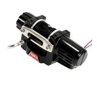 Xgdsnly Cabrestante Eléctrico de Metal Negro de Repuesto Profesional RC Winch para Modelos 1:24
