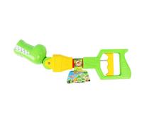 Xgdsnly Caimán Agarrador Juguete Interactivo Pinzas Robóticas Manual Mano Robótica para Niños, Verde, 409-1 Cocodrilo Corto Verde