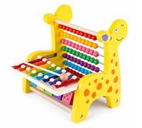 Xgdsnly Calculador Manual Infantil Ciervo Sensorial Juguete Ciervo Resistente Material Educativo para Niños Pequeños