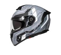 Xgdsnly Casco Modular Abatible Homologado Casco con Visor Solar Inrno Aerodinámico para Ciclistas, Moros, Ciudad, Viajes en cicleta, Gris Mecánico, XL