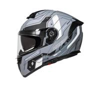 Xgdsnly Casco Modular Abatible Homologado Casco con Visor Solar Inrno Aerodinámico para Ciclistas, Moros, Ciudad, Viajes en cicleta, Gris Mecánico, L