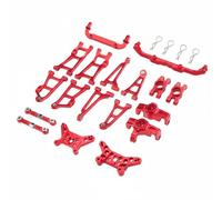 Xgdsnly Coche Teledirigido Infantil Coche RC Automóvil Miniatura Vehículo Eléctrico con Piezas Metálicas de Aleación y Amortiguación Mejorada Adecuado para Carreras Aprendizaje Regalos, Red