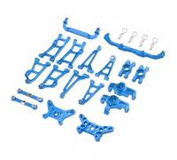 Xgdsnly Coche Teledirigido Infantil Coche RC Automóvil Miniatura Vehículo Eléctrico con Piezas Metálicas de Aleación y Amortiguación Mejorada Adecuado para Carreras Aprendizaje Regalos, Sky Blue