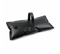 Xgdsnly Contenedor de Peso Portátil Bolsa Lastre Agua Contrapeso para Rellenable Material Impermeable con Asa Firme Adecuado para Exposiciones Ferias, Negro, 8KG