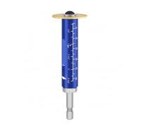 Xgdsnly Cortatubos PVC con Disco Diamante Vástago Hexagonal Cortante Tubos con Disco Diamante Multiusos Herramientas para Instaladores, Fontanería, Azul