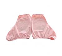 Xgdsnly Cubrepatines Elásticos Pedrería Cubrepatines Nailon Acabado Liso para Patinaje Artístico, Rosado, Rosa Claro