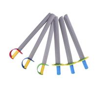 Xgdsnly de Espuma Juguetes de Niños Disfraz Juego de Roles Accesorios Pirata Caballero Material Ligero Adecuado para Juegos Creativos Fiestas, 6 Uds.