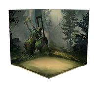 Xgdsnly Escenario Panel para Mostrar Automóvil Juguete Diorama de Garaje Modificado Escala 1 12 Lámina de Espuma Indicado para Colección Decoración Oficina, Forrest