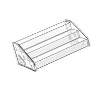 Xgdsnly Estantería Acrílica, Organizador de Almacenamiento, Soporte para de Uñas, Expositor para, Insignias, Mini Muñecas, Sala de Estar, 3 Niveles