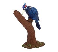 Xgdsnly Estatua de Pájaro Figura Ave Escultura Animal Modelo Ornamento de PVC Realista con Detalles Finos Adecuada para Hogar Fotografía Y Enseñar Niños, Pájaro Carpintero