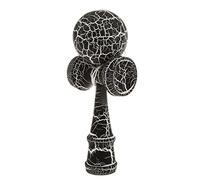 Xgdsnly Este Juguete de Madera con Pelota Y Cuerda Fomenta La Coordinación, El, El Equilibrio Y La Concentración. Fabricado en Madera Resistente, Es IDE, Blanco Y Negro