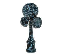Xgdsnly Este Juguete de Madera con Pelota Y Cuerda Fomenta La Coordinación, El, El Equilibrio Y La Concentración. Fabricado en Madera Resistente, Es IDE, Negro Y Azul