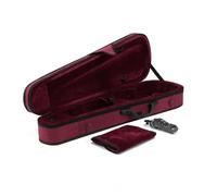 Xgdsnly Estuche Triangular Violín Acolchado Estuche Violín con Correa Ligero Funda para Viajes, Ensayos, 3/4