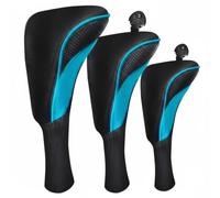 Xgdsnly Funda Golf Antirrayas para Viajes, Azul Pavo Real