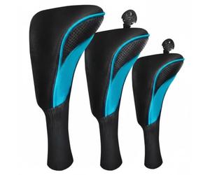 Xgdsnly Funda Golf Antirrayas para Viajes, Azul Pavo Real