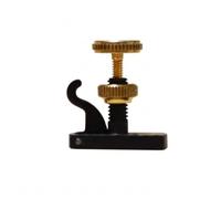 Xgdsnly Gancho Metálico Sintonizador para Músicos, Negro Con Tapa Dorada