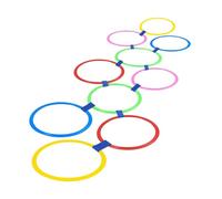 Xgdsnly Hopscotch Anillos Saltar Niños Aros Redondos Lanzar Material Resistente PE Ayuda Desarrollo Equilibrio Adecuado para Cumpleaños, tal como se describe, 38cm