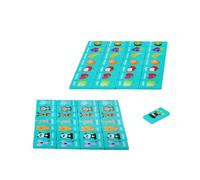 Xgdsnly Juego de Dominó de 36 Piezas para Fomentar Las Habilidades Cognitivas Y Prácticas en Los Niños.