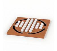 Xgdsnly Juego de Mesa Decorativo Bandeja con Centro de Mesa Adorno Minimalista Tablero Cuadrado con Cavidades Estructura de Metal y Cuero Estilo Contemporáneo, Gris Espacial