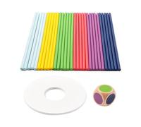 Xgdsnly Juego de Palillos Educativo de Madera Tablero para Mejorar Habilidades Matemáticas Entrenamiento de Coordinación Manual Apto