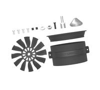 Xgdsnly Juego de Ventilador de Conducto con Motor Sin Escobillas de 64 Mm, Piezas de Repuesto para Ventilador de Conducto, Construcción de Modelos de Aeronave, CW