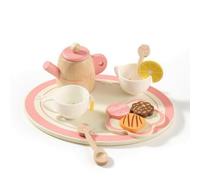 Xgdsnly Juguete Juego Culinario Resistente Juguete Imitación con Accesorios Seguro Cocinita Infantil para, Guarría , Set De Té De La Tarde Colorido