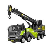 Xgdsnly Juguete Mezclador de Vehículos de Simulación, Divertida Grúa de Metal Modelo Vehículo de Construcción, Juguete de Vehículo de Construcción para Regalo, Grua