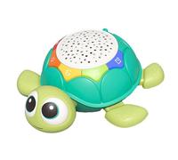 Xgdsnly Juguete Musical Tortuga Bebé con Proyección de Estrellas Música Educativa Función Cronómetro Adecuado para Desarrollo Motriz Juego en Casa