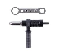Xgdsnly Kit Adaptador Pistola Remache con Mango Ergonómico Convertidor Remachado con Boquillas Intercambiables Ligero para Fabricación Metálica