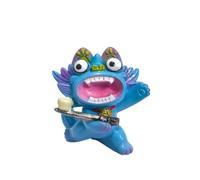 Xgdsnly Mini Figura con Campana Pequeña para Escritorio, Azul, Gato De Teja De La Fortuna Pipa - Azul