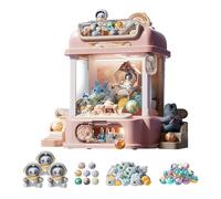 Xgdsnly Mini Máquina de, Juguete Arcade, Brazo de Garra, Juguete Musical, Grúa Electrónica, Hecha de Material para Fiestas Familiares, Sala de, Estilo F