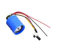 Xgdsnly Mini Motor sin escobillas Reemplazo Motor Ventilador Micro Soplador Aluminio Compacto Metal Instalación Fácil Adecuado para Proyectos Electrónicos, 7V 24V 100.000RPM