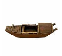 Xgdsnly Miniatura con Camarote Flote Decorativo Mesa Rústico en Miniatura para Acuarios, Maquetas