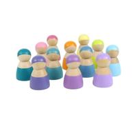 Xgdsnly Muñecas de Pinzas de Ropa de Madera para